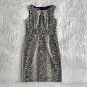 Donna Ricco Patterned Sheath Dress (sz 6)
